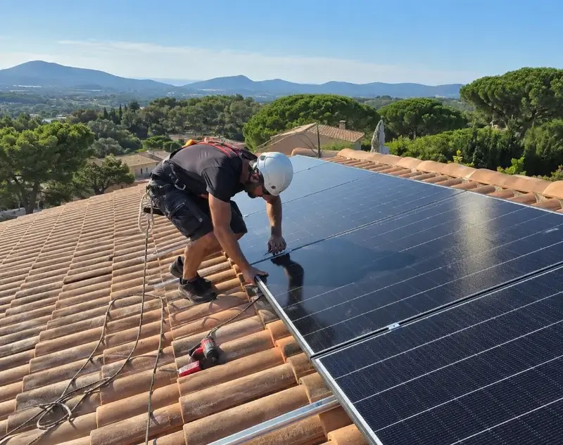 Installateur panneaux solaires Brézins — pose photovoltaïque sur toiture