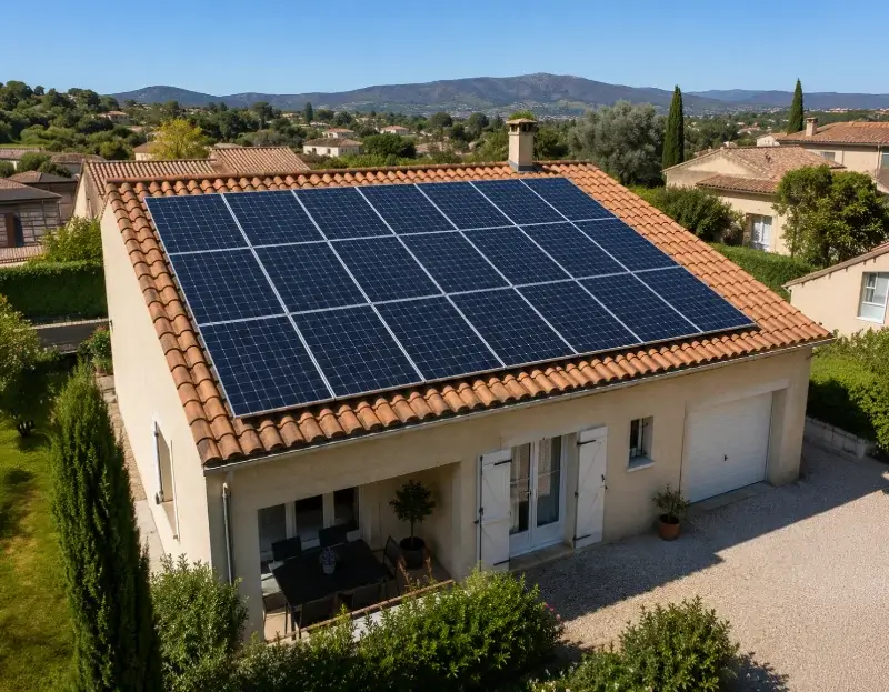 Prime à l'autoconsommation panneaux solaires Brézins — aide financière de l'État
